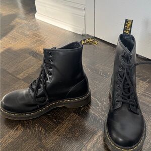 Dr. Martens Black Combat Boots